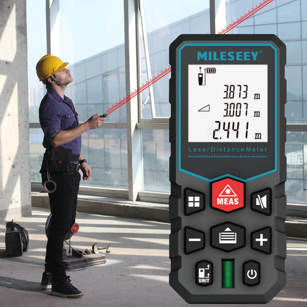 Laser Distance Meter X5 X6 Electronic Roulette Digital Tape Rangefinder Trena Metro Range Finder Measuring Tools