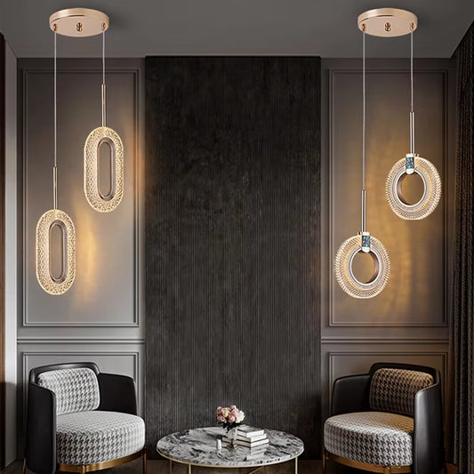 Nordic LED Pendant Lights Hanging Lamp Indoor Lighting for Home Living Dining Bed Room Kitchen Bathroom Decoration Pendant Light