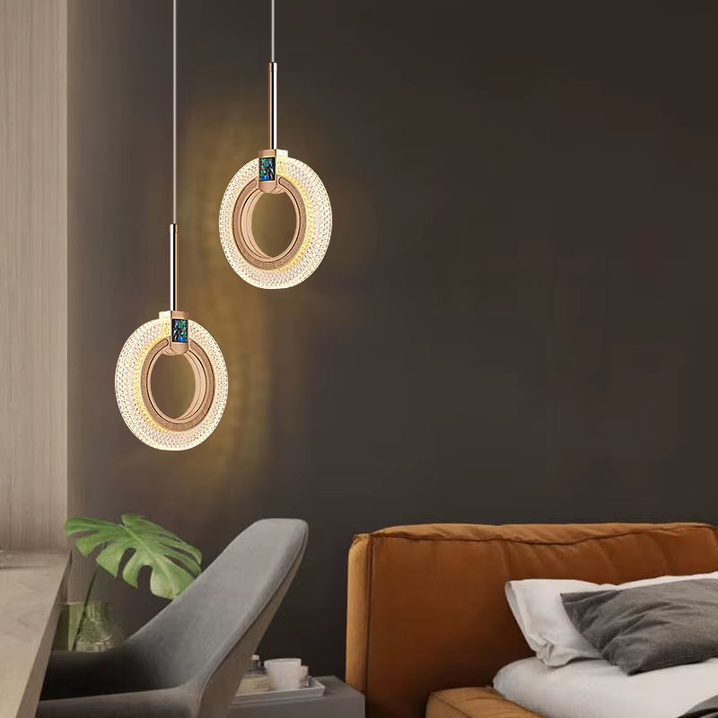 Nordic LED Pendant Lights Hanging Lamp Indoor Lighting for Home Living Dining Bed Room Kitchen Bathroom Decoration Pendant Light