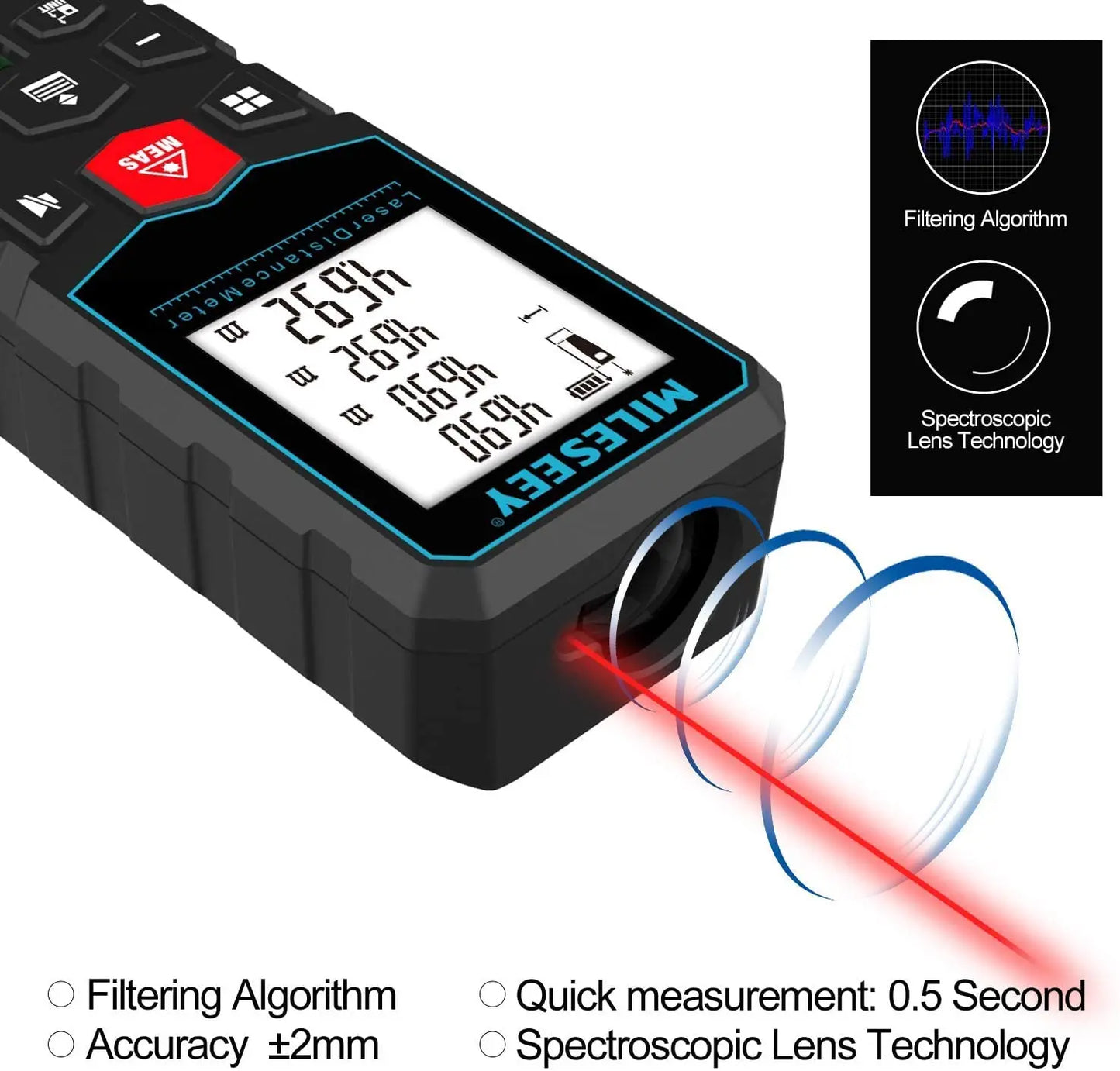 Laser Distance Meter X5 X6 Electronic Roulette Digital Tape Rangefinder Trena Metro Range Finder Measuring Tools