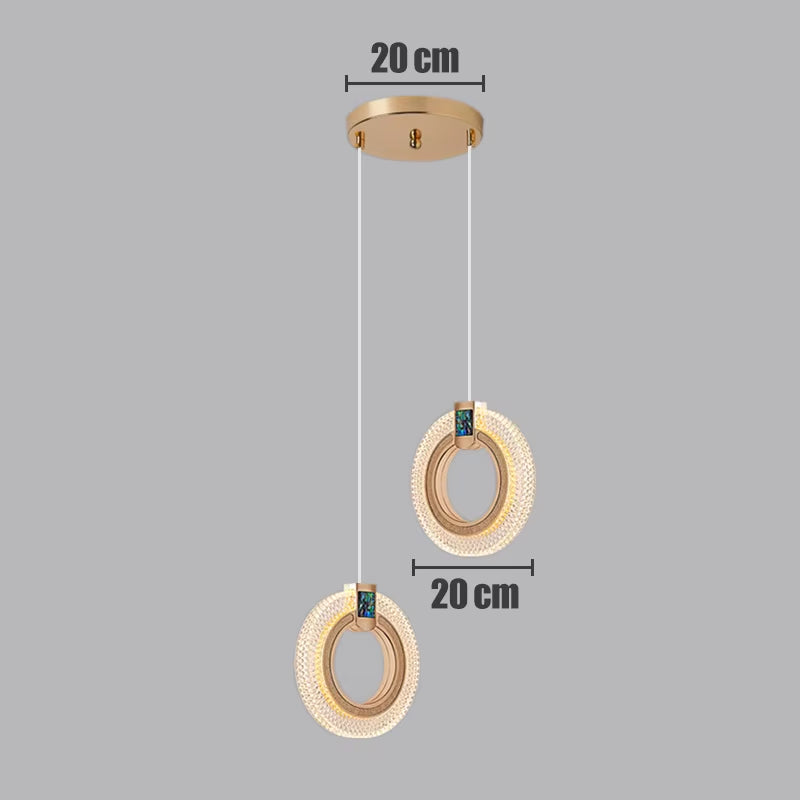 Nordic LED Pendant Lights Hanging Lamp Indoor Lighting for Home Living Dining Bed Room Kitchen Bathroom Decoration Pendant Light