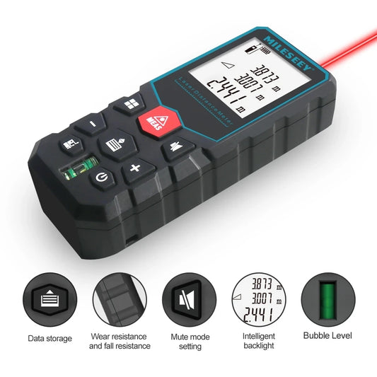 Laser Distance Meter X5 X6 Electronic Roulette Digital Tape Rangefinder Trena Metro Range Finder Measuring Tools