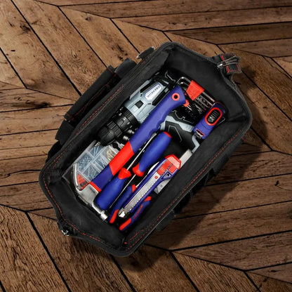 12/14/16/18 Inch Tool Bag 600D Polyester Electrician Shoulder Bag Tool Kits Bag Multi Bag Men Crossbody Bag for Tools